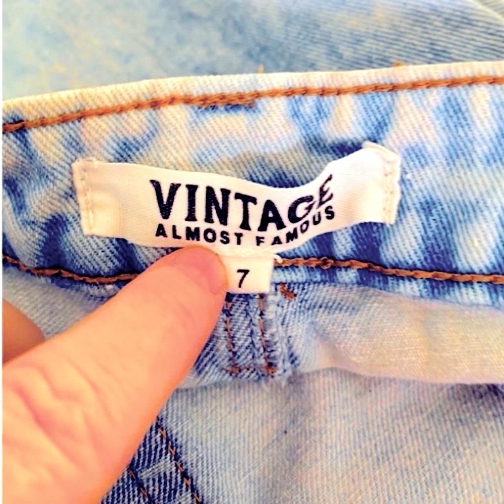 Patchwork Distressed Women's Jeans - image 2